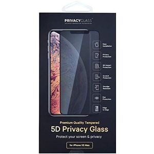 PrivacyGlass iPhone XS Max / iPhone 11 Pro Max Premium Screen Protector Privacy Filter van gehard glas Japans volledig scherm