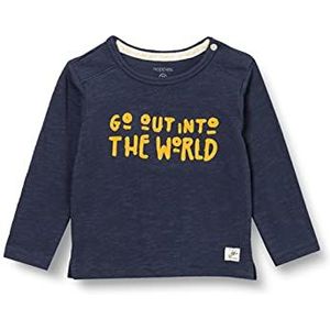Noppies Baby Jongens T-shirt B Ls Tilburg, Dark Sapphire - P208, 56, Dark Sapphire - P208