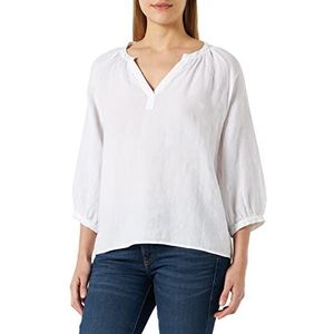 Part Two Hikma Relaxed Fit 3/4 Sleeve blouse, dames, helder wit, 38, Helder Wit