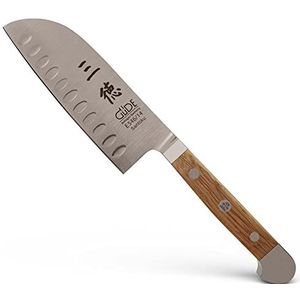 GÜDE Solingen Santoku gesmeed mes met kogel 14 cm van alfa-vat dubbele kop handgemaakt in Duitsland