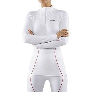 FALKE Maximum Warm, functioneel ondergoed hemd sport dames, ademend, wit (White 2008), M (1 stuk)
