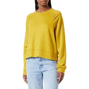 United Colors of Benetton Dames Sweatshirt Hoodie Geel 32W XS, geel 32 W