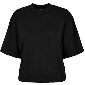 Urban Classics Oversize Biologisch Dames T-Shirt, zwart.