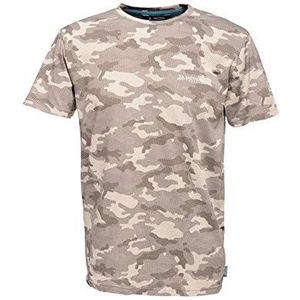 Regatta Tactical Threads heren werk-T-shirt met camouflageprint, Dense T-shirts/polo's/jassen, Rock Grey Marl
