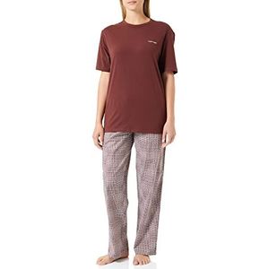 Calvin Klein Slaapset baby pyjama dames, Bitmap/Rum druiven