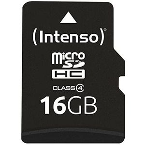 Intenso 3403470 Micro SD/SDHC-kaart 16 GB, klasse 4