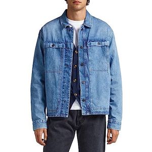 Pepe Jeans Dunlop Herenjas, Blauw (Denim)