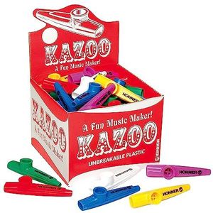 Hohner Kazoo, originele versie, verschillende kleuren