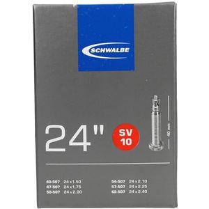 Schwalbe SV10 binnenband 24x1.50-2.5 Presta ventiel zwart