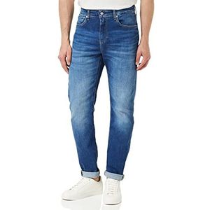 Calvin Klein Jeans Slanke stretchbroek voor heren, Donkere denim