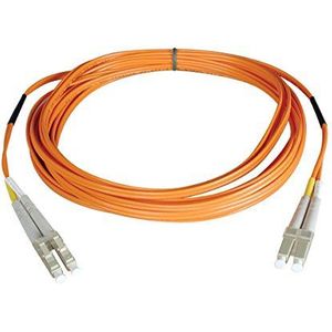 Tripp Lite N520-01 m 1 m 3 ft glasvezelkabel Duplex Multimode 50/125, 1 m, oranje