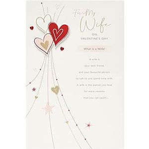 Valentijnsdagkaart voor vrouwen, schattige valentijnsdagkaart voor vrouwen, met gedicht, Valentijnsdagkaart voor vrouwen, Valentijnsdagkaart voor vrouwen