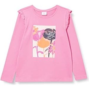 s.Oliver T-shirt met lange mouwen T-shirt met lange mouwen voor meisjes, Lila.