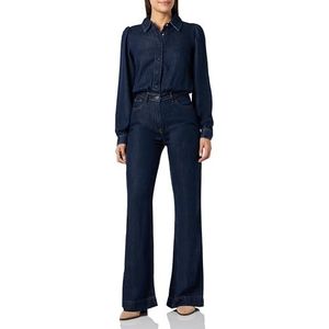 7 For All Mankind Jsusc860 Jumpsuit voor dames, Donkerblauw