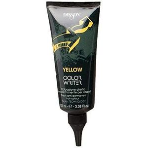 DIKSON Color Writer Coloration Semi Permanente pour cheveux 7 variantes professionnelles couleurs de coiffure (Yellow)