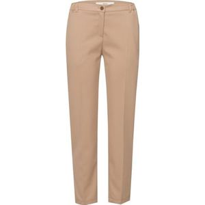 BRAX Stijl Maron S Style Maron - Touch-wollen broek in een ontspannen silhouet Vrouw, Kameel.