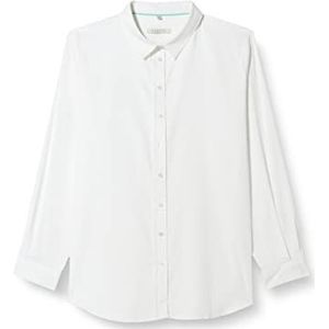 bugatti W3501-42491 blouse, wit-10, sandard dames, wit-10, zandkleur, wit-10