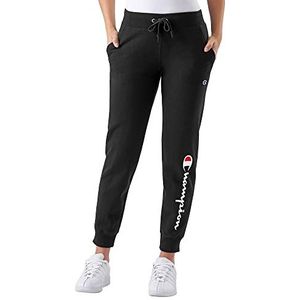 Champion Powerblend Jogger Logo Script Damesbroek, Black-y07459