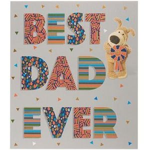 Boofle Carte de fête des pères pour papa – Design mignon