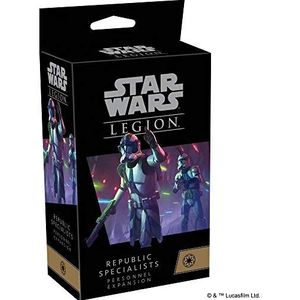 Star Wars Legion: uitbreiding van het personeel van specialisten van de Republiek