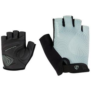 Ziener CLENI Gants de vélo/VTT pour femme | Doigts courts – Respirants/amortissants, Green Frost, 8,5