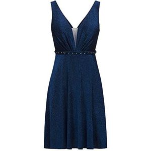 ApartFashion Robe pour femme, bleu roi, 44