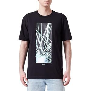 BOSS T- Shirt Homme, Black1, XS