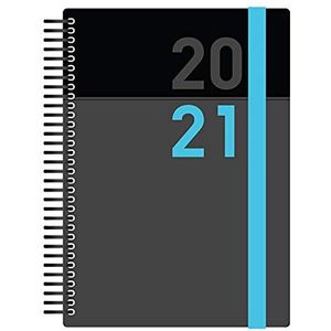 Collins Delta 2020-2021 Week to View dagboek, A6, blauw