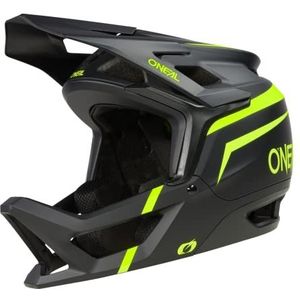 O'NEAL Enduro MTB DH FR Mountainbike-helm, veiligheidsnorm EN1078, ventilatieopeningen vergemakkelijken de ademhaling, IPX® ACELS, overgangshelm, Flash V.23, volwassenen, neongeel, M