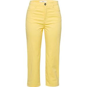 BRAX Style Mary C Ultra Light Cotton Damesbroek, Banaan