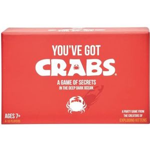 Exploding Kittens You've Got Crabs by Exploding Kittens – kaartspellen voor volwassenen tieners en kinderen – Fun Family Games