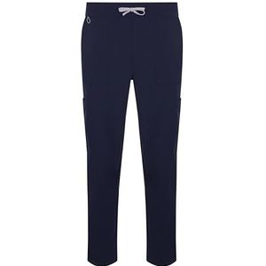 VELILLA 533020S - Atlas - Unisex rechte PureStretch pyjamabroek, nachtblauw, maat S, nachtblauw, S, Nachtblauw.