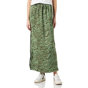 Jack & Jones Jjxx Jxmaria Midi Satin-Gonna Wvn SN, Loden Frost/AOP: AOP, S Vrouw, Loden Frost/Aop: Aop, S, Loden Frost/Aop: Aop