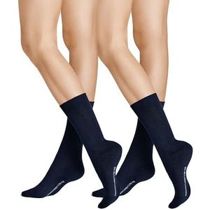 Hudson - Sokken – 100 denier – 2 stuks – dames, blauw (marineblauw 0335)