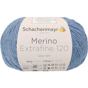 Schachenmayr Handbreigaren Merino Extrafine 120, 50 g wolk