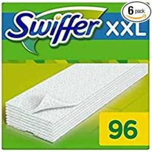 Swiffer P & G Professional XXL Stofvanger doekjes voor bezems, 6 x 16 stuks Hardliness, 1 verpakking (1 x 86 stuks Hardliness)