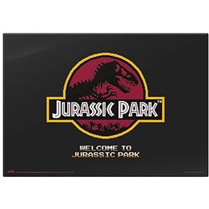 Grupo Erik Jurassic Park Bureauonderlegger, bureauonderlegger voor kinderen, bescherming voor bureau, 34 x 49 cm