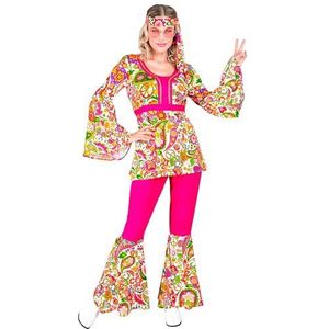 Widmann - Costume de style hippie des années 60, reggae, Flower Power, Disco Fever, Schlagermove