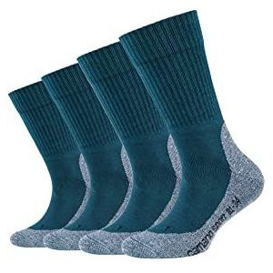 Camano 1103722000-Sport Kinder Pro Tex Function sokken 4 paar, maat 31/34, kleur Seaport Tripulation sokken, 31 kinderen, uniseks, meerkleurig (Seaport), 31, Veelkleurig (Seaport)