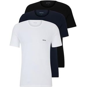 BOSS Rn 3P Classic T-shirt heren (3 stuks)