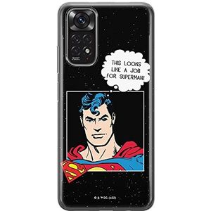 Ert Group Coque de protection pour Xiaomi REDMI 10/REDMI NOTE 11 4G originale et sous licence officielle DC, modèle Superman 037 adapté à la forme du smartphone, coque en TPU