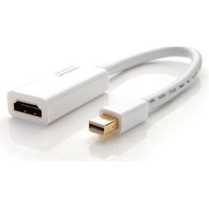 KabelDirekt Mini DisplayPort naar HDMI-adapter (Mini Displayport mannelijk > HDMI vrouwelijk) TOP Series