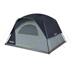 Coleman Skydome campingtent voor 6 personen, blauw