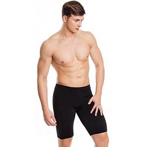 Aqua-Speed Blake Aquashorts voor heren, zwart.