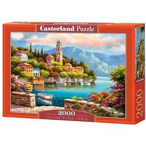 Village Clock Tower Puzzel (2000 stukjes)