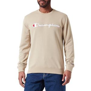 Champion Legacy Icons-Heavy Spring Terry Crewneck Sweat Homme, beige, XL
