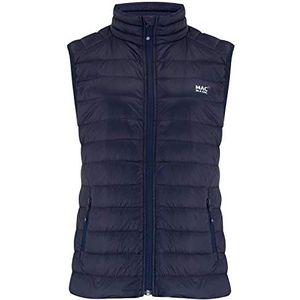 Mac in a Sac Alpine Opvouwbaar vest voor dames, waterafstotend, licht, extra warm met zakken met ritssluiting, 90% dons en 10% veren