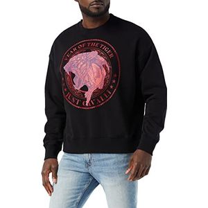 Just Cavalli Felpa capuchontrui voor heren, 900 zwart