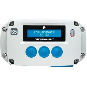 Chicken Guard 2022 Nieuw model Standaard S5 Automatische Kippenhok Deuropener, Timer, Automatische Uitschakeling Veiligheidsapparaat
