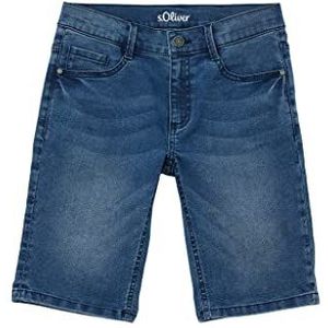 s.Oliver 2130096 Jongens Jeans Bermuda Seattle Slim Fit, Blauw 55Z4